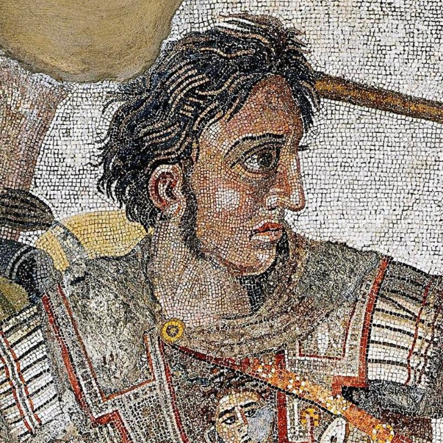 Alexander Mosaic (detail), House of the Faun, Pompeii