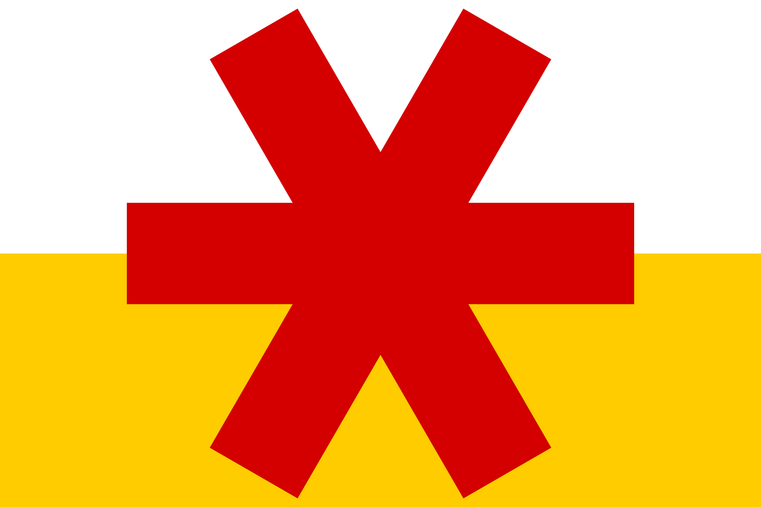 The flag of San Serriffe. Image: Flagfreak 