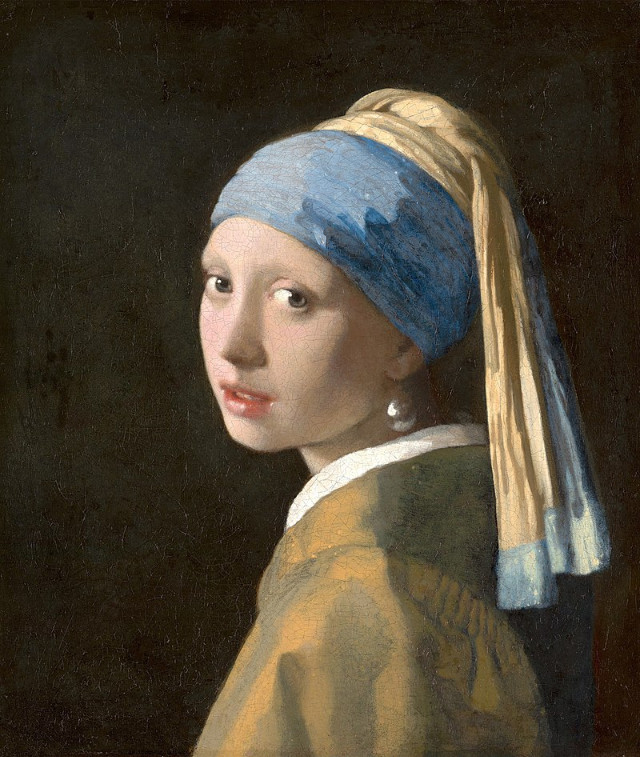 Girl with a Pearl Earring by Johannes Vermeer.