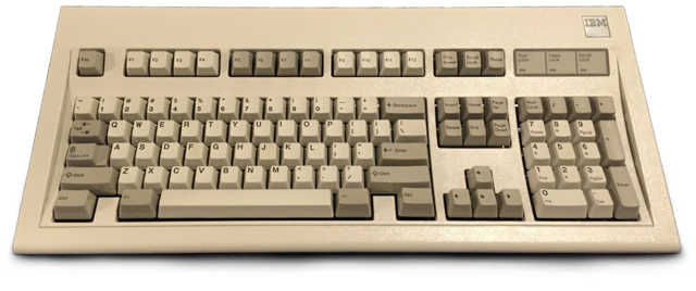 An IBM Model M keyboard. Photo: Raymangold22