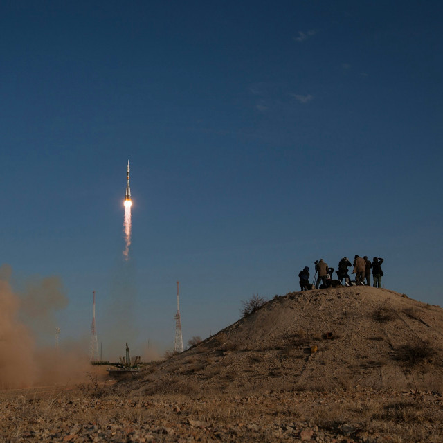 A Soyuz rocket launches with Expedition 33/34 crew members from Baikonur, Kazakhstan. Photo by <a href="https://unsplash.com/@nasa?utm_content=creditCopyText&utm_medium=referral&utm_source=unsplash">NASA</a>