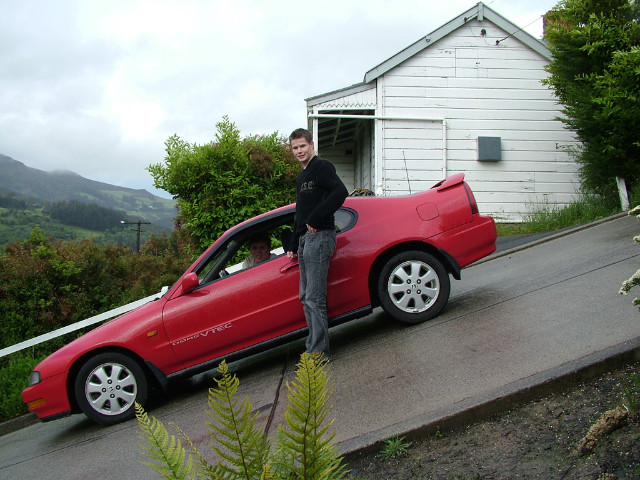 Baldwin Street in Dunedin, New Zealand. Photo:  Oyvind1979 @ Wikipedia